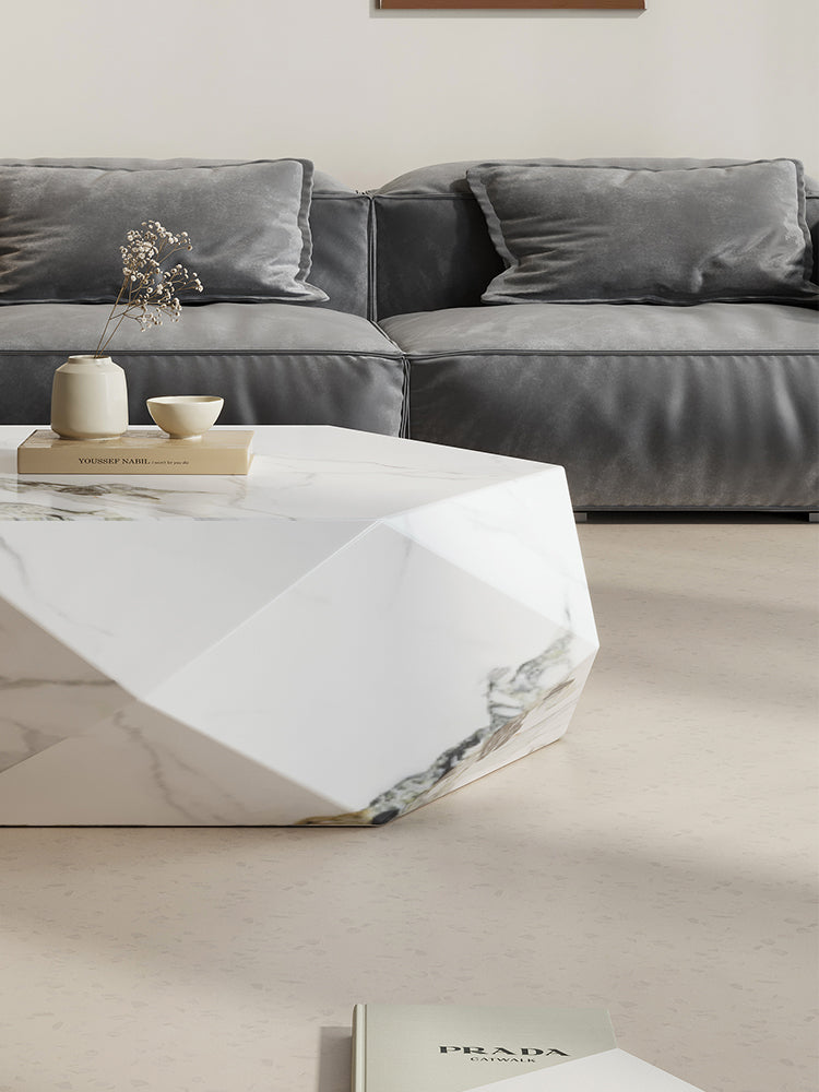 Darwin Coffee Table, Sintered Stone