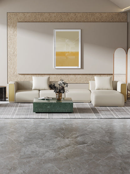 Daly Three Seater Sofa, Real Leather-DC Concept-DC Concept