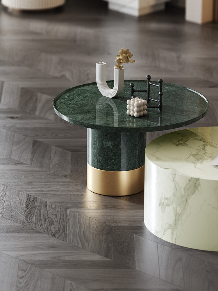 Bain Coffee Table Set, Marble