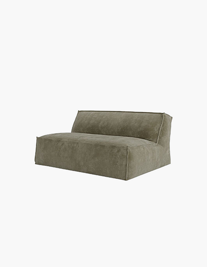 Zephyrine Bean Bag Modular Sofa, Two Seater Sofa
