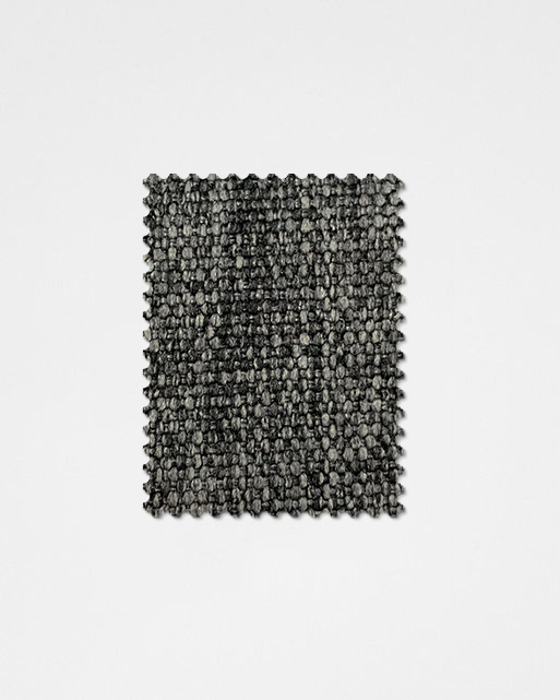 Charcoal Gray-14 Linen Fabric Swatch