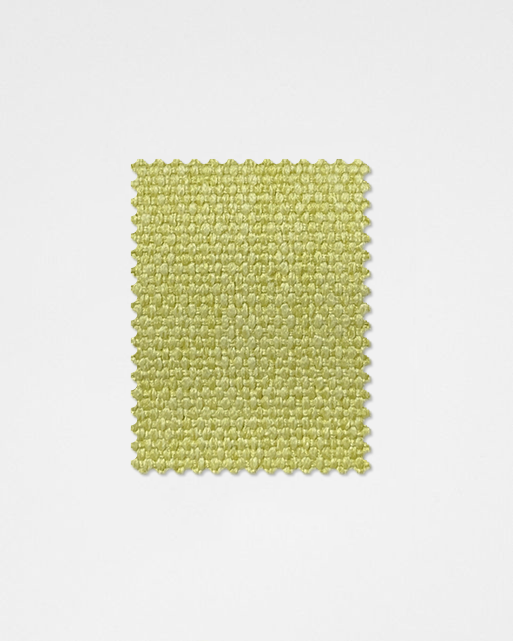 Lemon Yellow-15 Linen Fabric Swatch