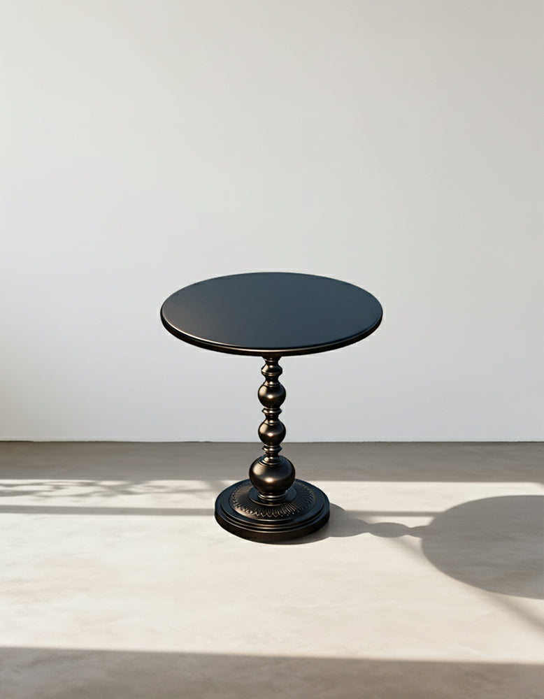 Percival Small Round Side Table, Black or White-DC Concept-DC Concept