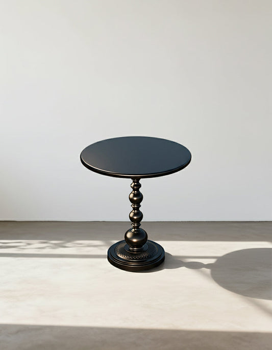 Percival Small Round Side Table, Black or White-DC Concept-DC Concept