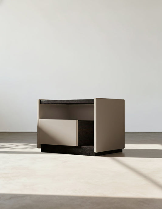 Zoe Antique Bedside Table-DC Concept-DC Concept