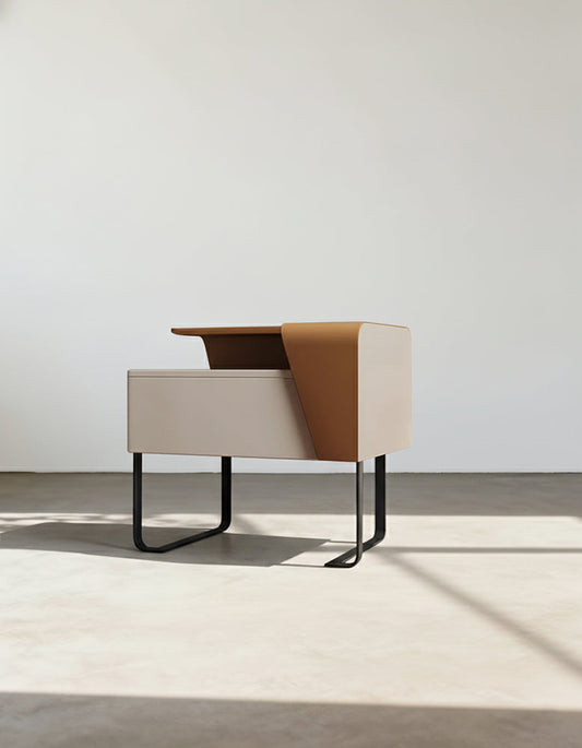 Ximena Vintage Bedside Table-DC Concept-DC Concept