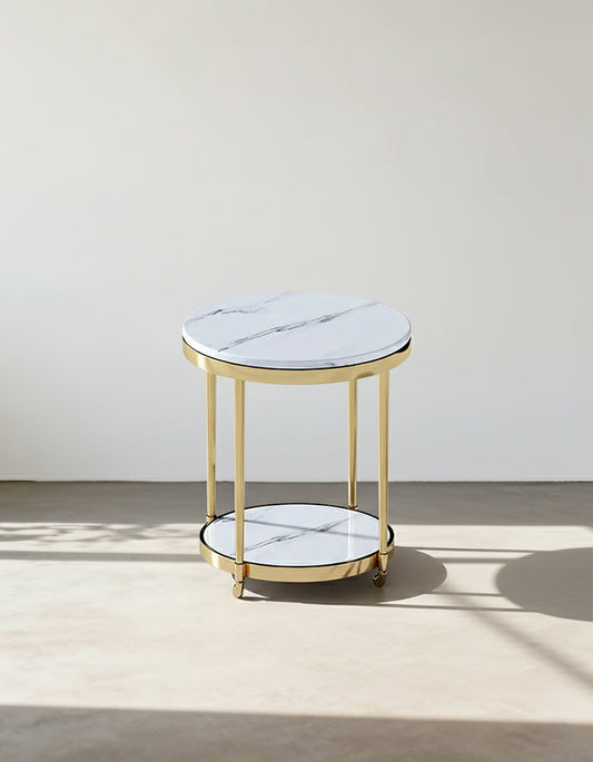 Abbas Side Table, Marble Top-DC Concept-DC Concept