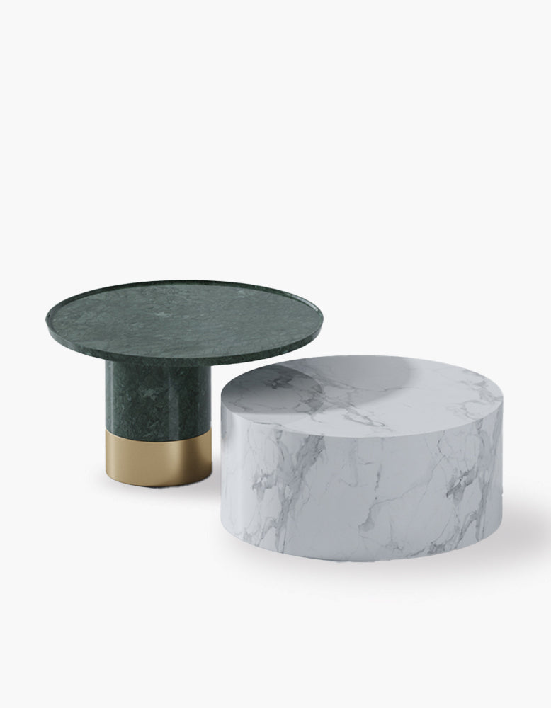 Bain Coffee Table Set, Marble