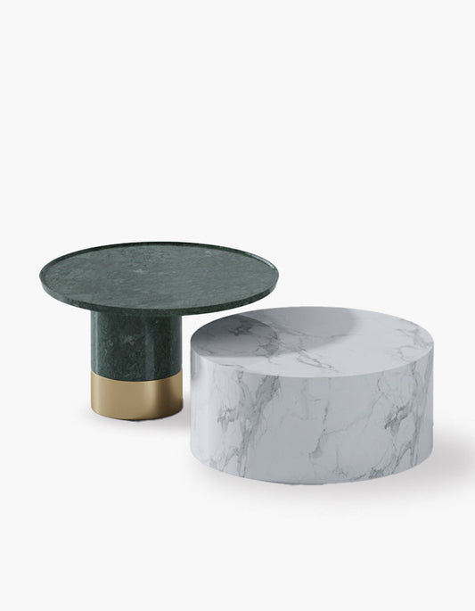 Bain Coffee Table Set, Marble