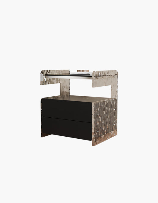 Arora Bedside Table With Spacious Storage