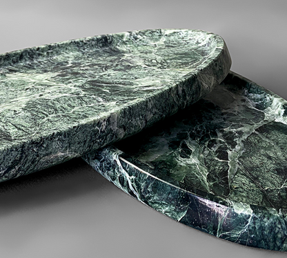 Thelonious Plate/ Tray, Marble