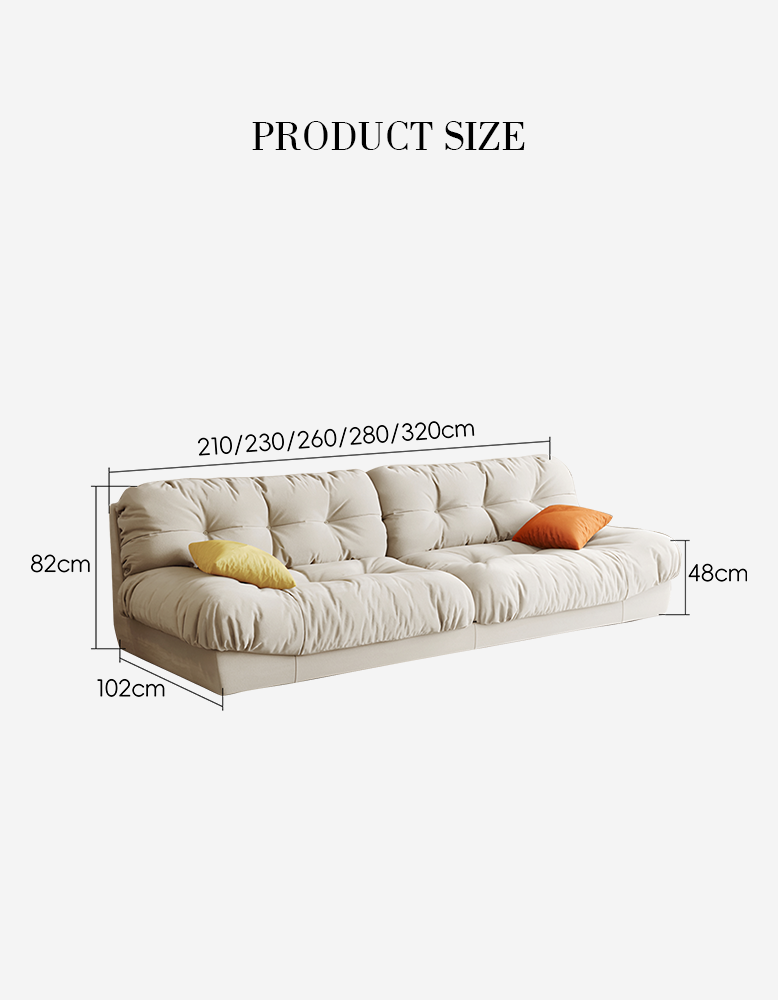 Italian Style Three Seater Sofa and Ottoman-DC Concept-DC Concept