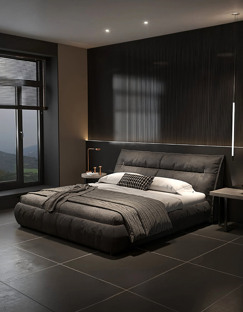 Raj King Size, Super King Size Bed With Storage, Black
