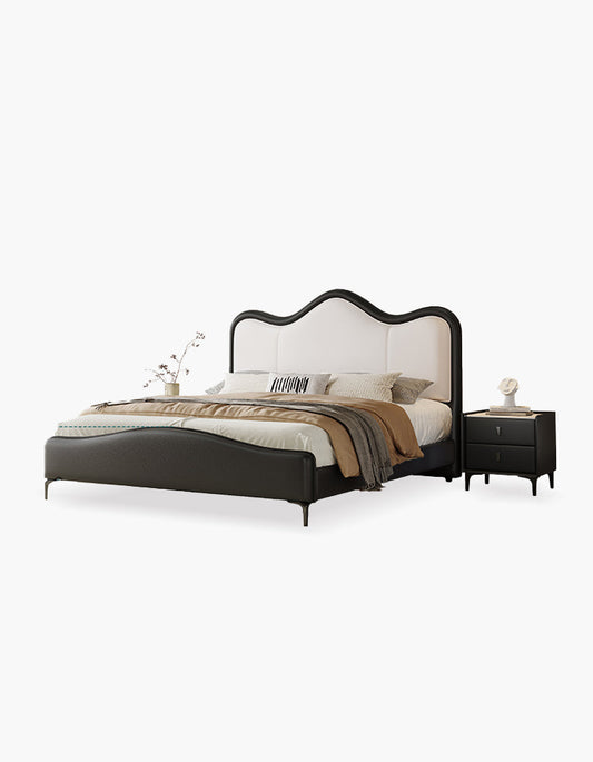 Badham King Size / Super King Size Bed, Leather