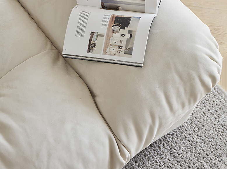 Italian Style Three Seater Sofa and Ottoman-DC Concept-DC Concept