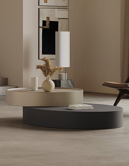 Sandoval Low Coffee Table Set With Storage, Wood