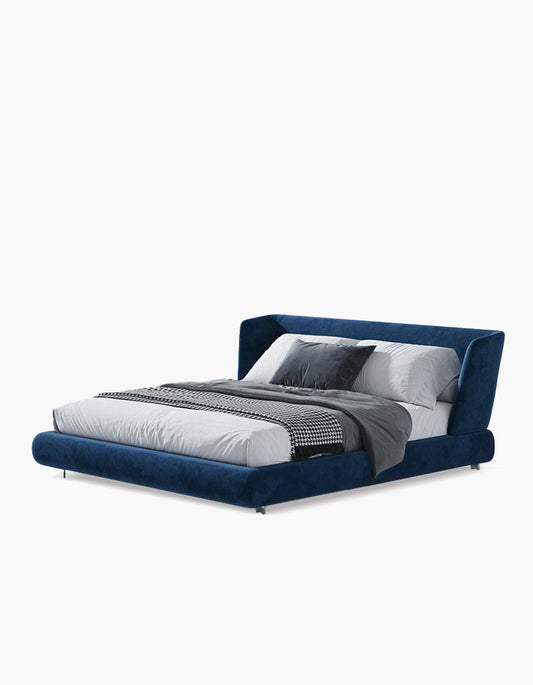 Baffin Super King Size Bed, Velvet