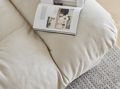 Italian Style Three Seater Sofa and Ottoman