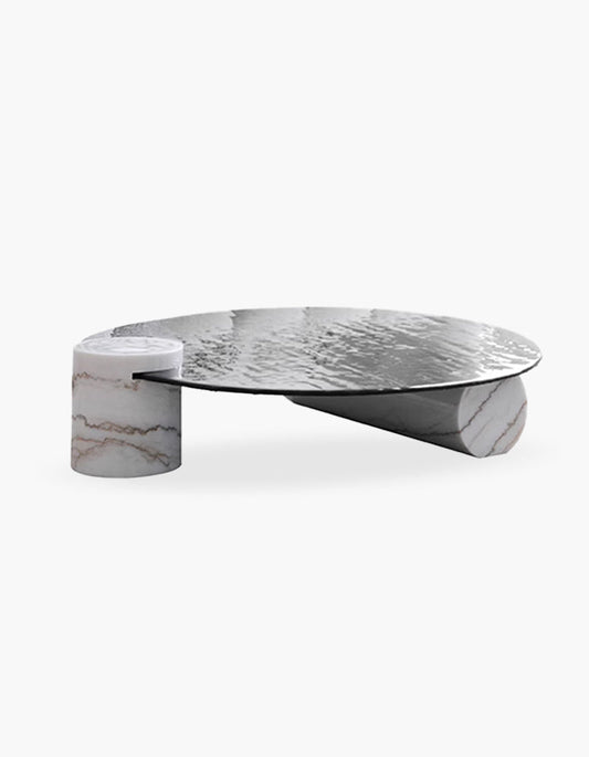 Baxter Coffee Table, Wave Top｜ DC Concept