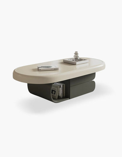 Freda Coffee Table, Milky White｜ DC Concept