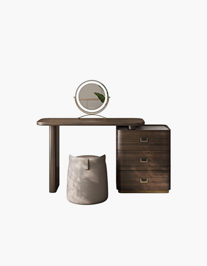 Harvey Dressing Table With Side Drawer-DC Concept-DC Concept