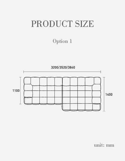 Dashiell Three / Four Seater Sofa, Blue-DC Concept-DC Concept