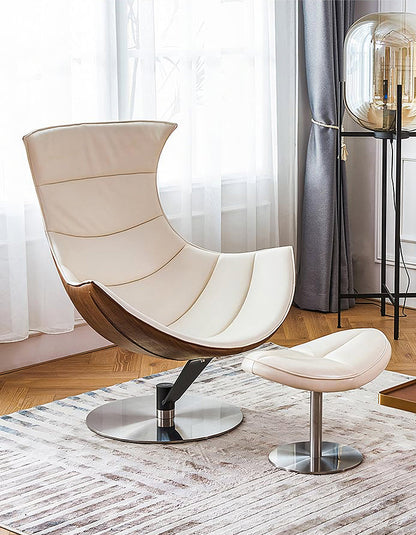 Lobster Lounge Chair, White