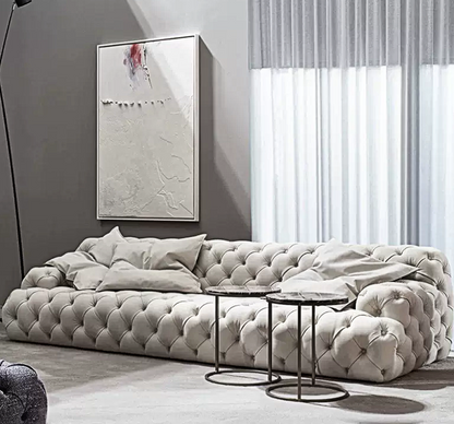 Emrys Chesterfield Corner Three Seater Sofa-DC Concept-DC Concept