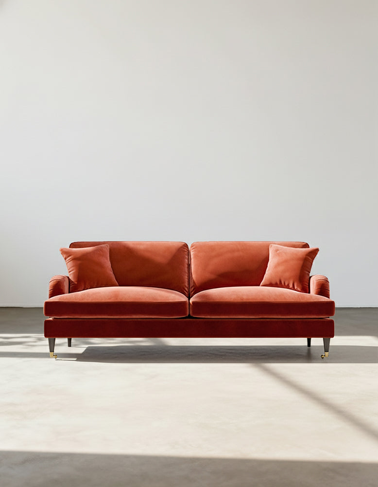 Whelan Two Seater Sofa, Loveseat, Velvet-DC Concept-DC Concept