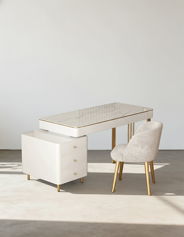 Elmer Office Desk, Sintered Stone-DC Concept-DC Concept