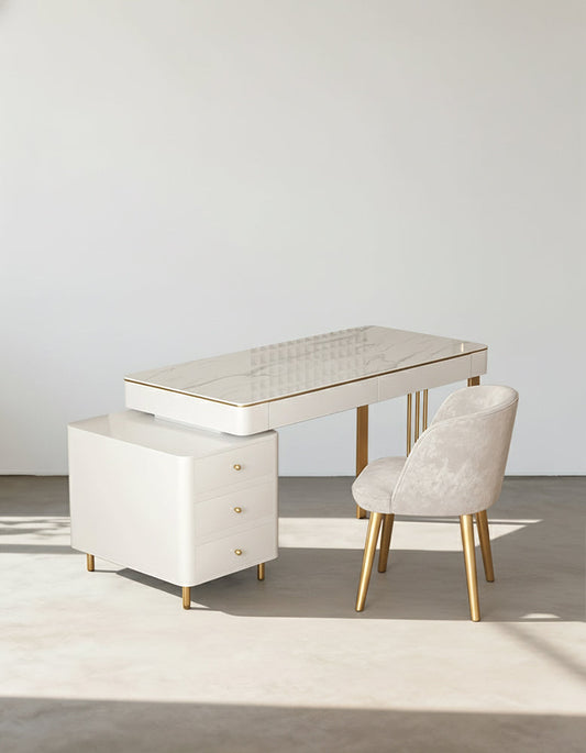 Elmer Office Desk, Sintered Stone-DC Concept-DC Concept