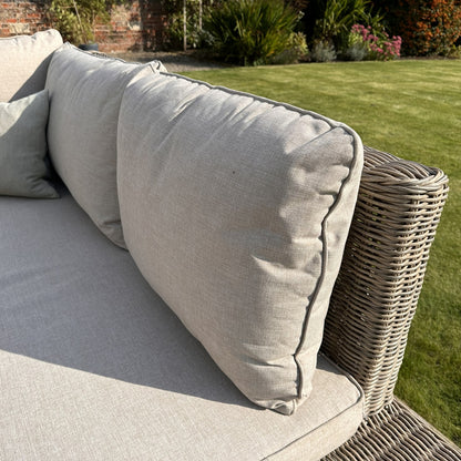 Capri Collection Outdoor Large Corner And Table Set