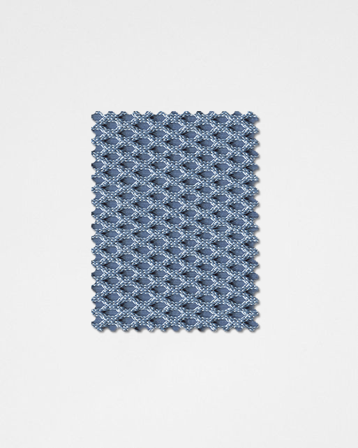 Light Sky Blue-25 | 3D Solid Knitted Cotton Swatch