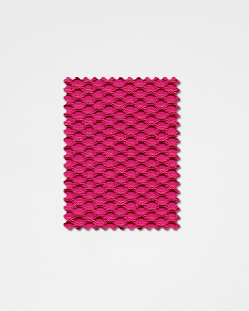 Rose Red-26 | 3D Solid Knitted Cotton Swatch