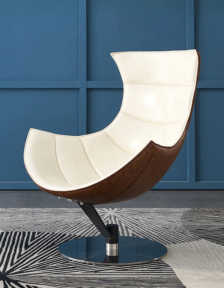 Lobster Lounge Chair, White