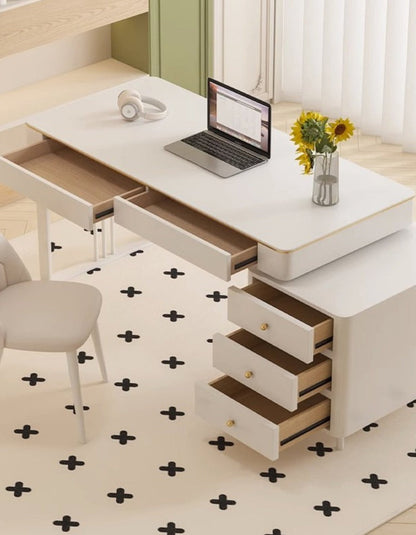 Elmer Office Desk, Sintered Stone｜ DC Concept