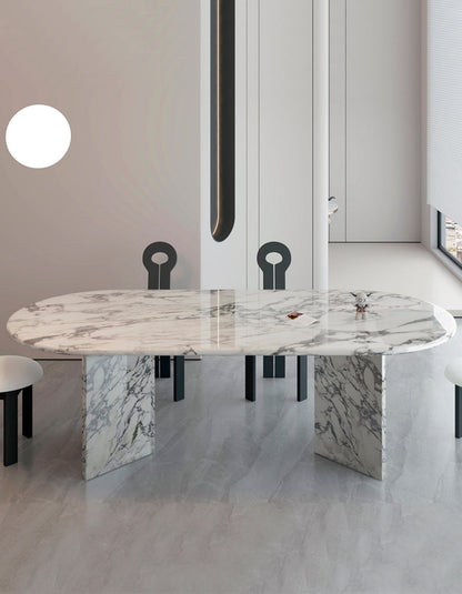 Gillian Dining Table, Marble
