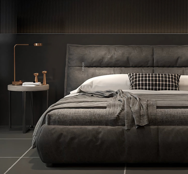 Raj King Size, Super King Size Bed With Storage, Black