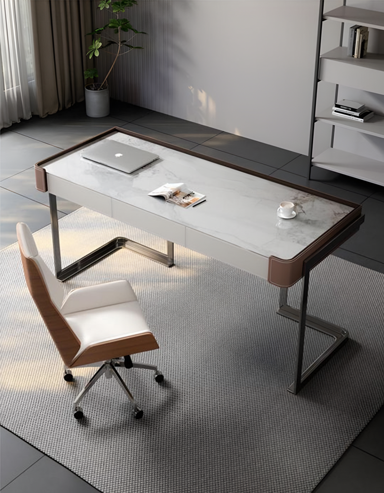 Hank Office Desk, Sintered Stone-DC Concept-DC Concept