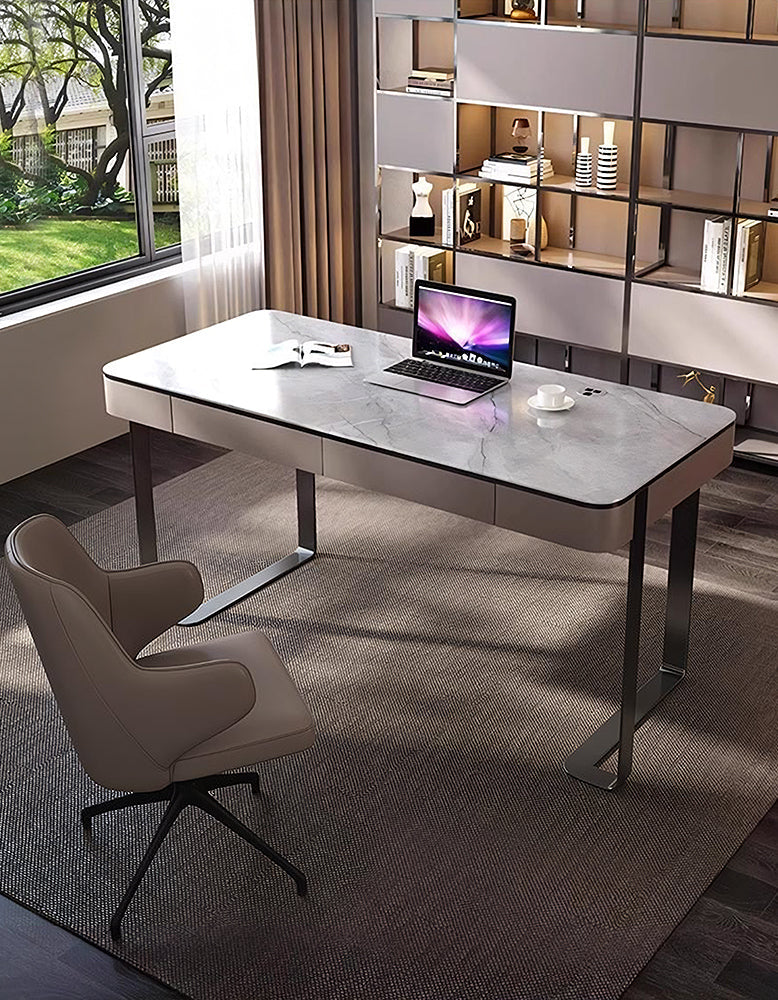 Hanna Office Desk, Sintered Stone-DC Concept-DC Concept