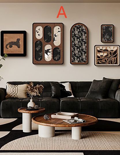 A Set Of 5 Leopold Gallery Wall Pictures