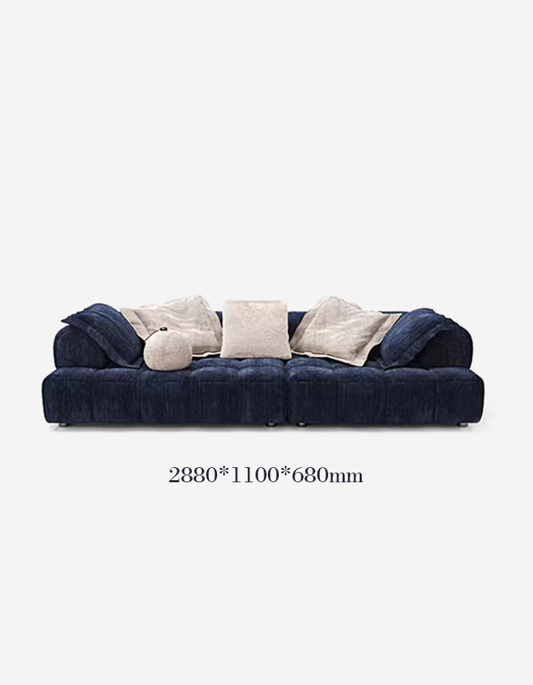 Dashiell Three / Four Seater Sofa, Blue-DC Concept-DC Concept