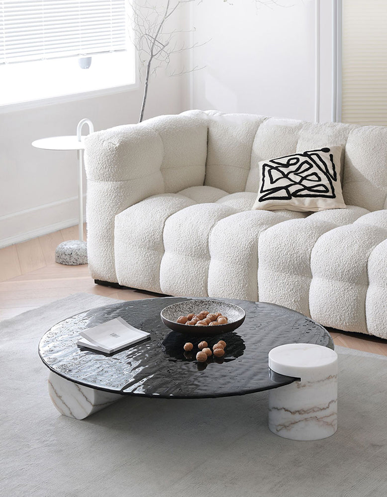 Baxter Coffee Table, Wave Top｜ DC Concept