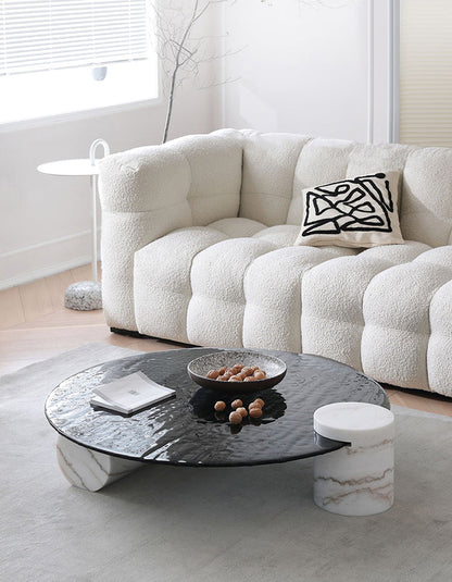 Baxter Coffee Table, Wave Top｜ DC Concept
