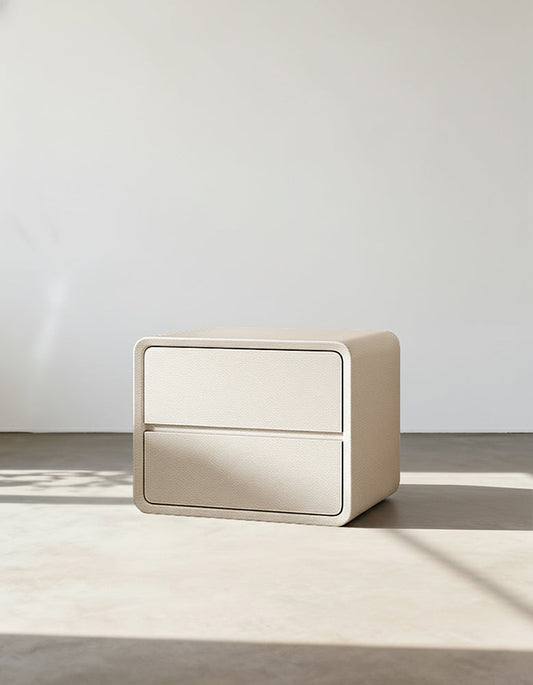 Calliope Modern Contemporary Bedside Table, White-DC Concept-DC Concept