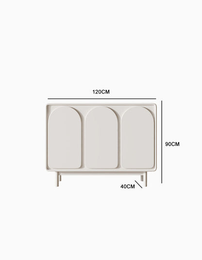 Mediterranean Style Sideboard, White｜ DC Concept
