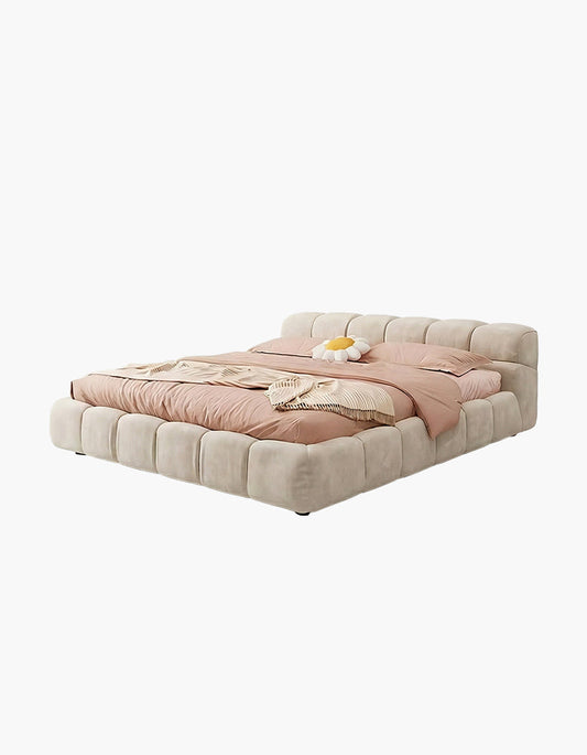 Bader King Size / Super King Size Bed, Velvet