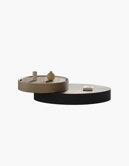 Sandoval Low Coffee Table Set With Storage, Wood