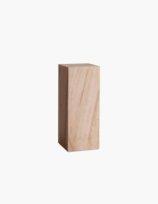 Vega Plinth/Side Table, Marble