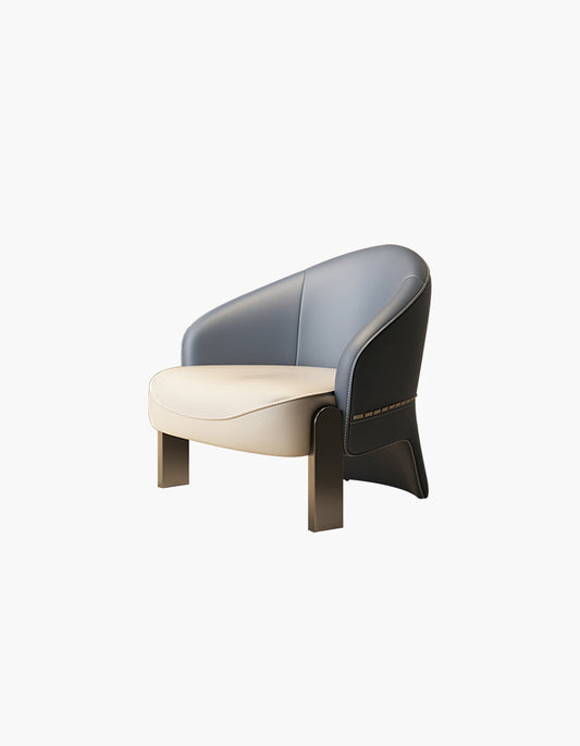 Pappas Livining Room Armchair, Real Leather
